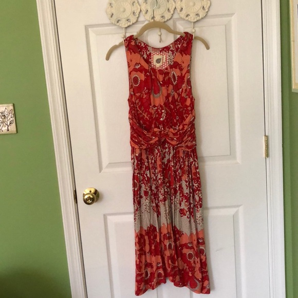 Sleeveless patterned Anthropologie dress - Picture 4 of 9
